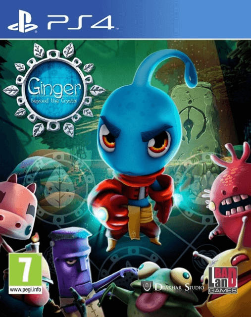 Ginger Beyond the Crystal box art for Playstation 4